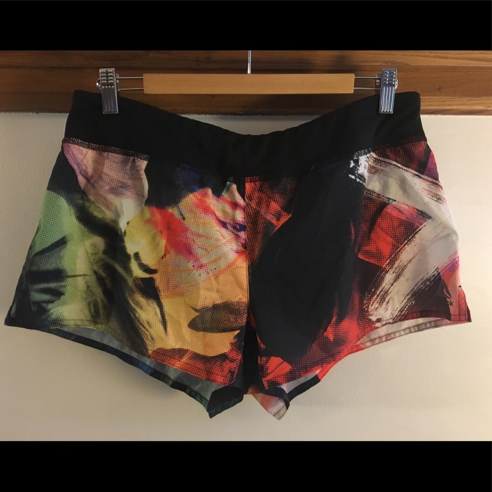 Reebok Crossfit L • multi color shorts